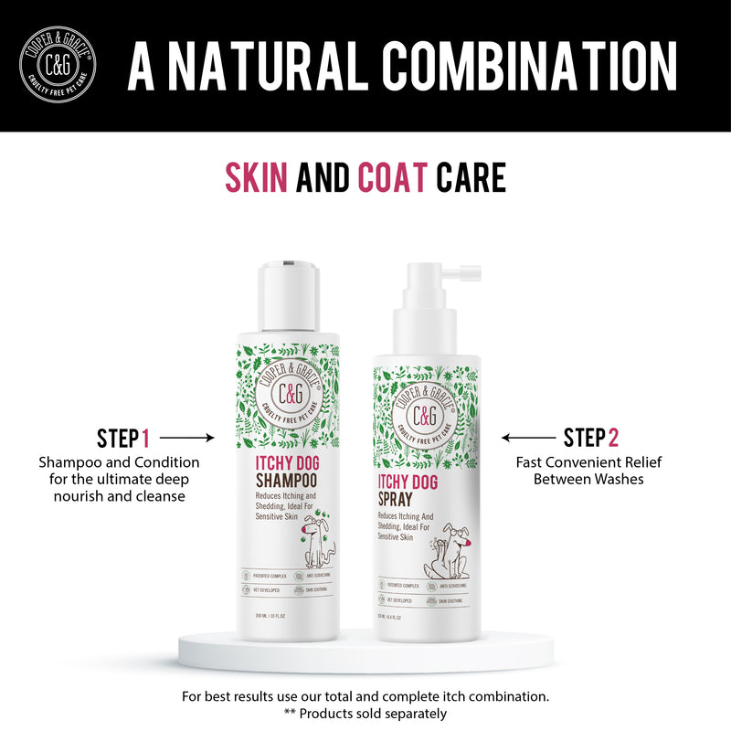 Dead Sea Itchy Dog Shampoo – 300ml | Anti-Itch, Antibacterial & Antifungal