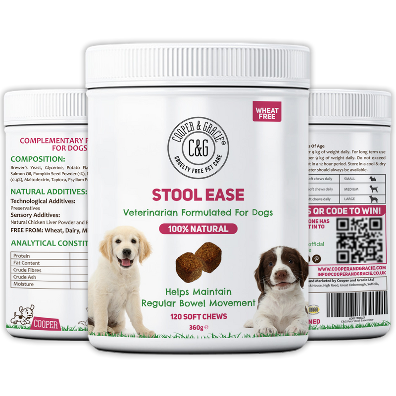 Stool Ease for Dogs 120 Soft Chews