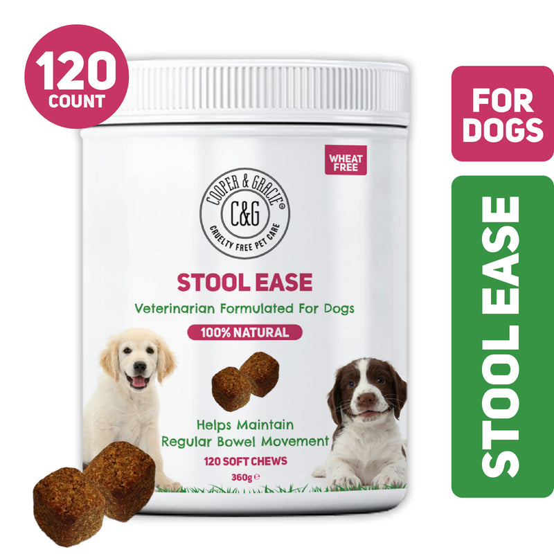 Stool Ease for Dogs 120 Soft Chews