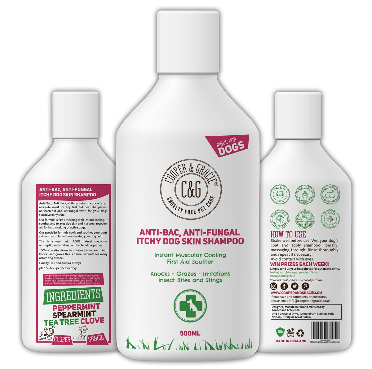 Antibacterial dog shampoo pets at home hotsell