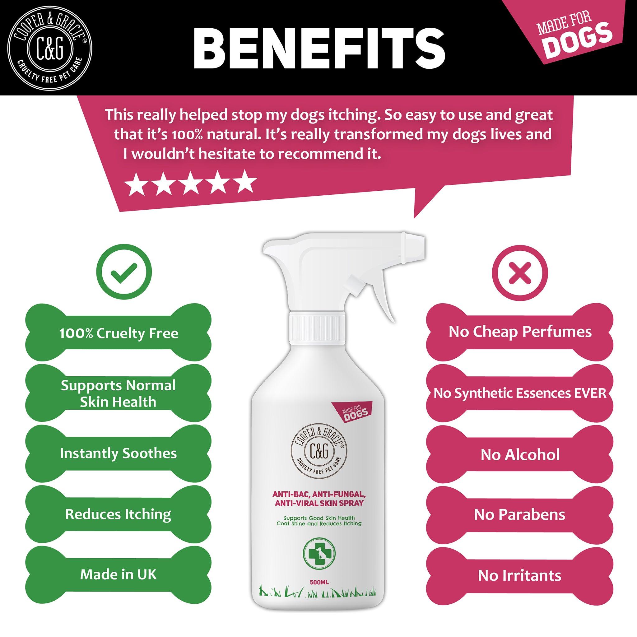 Anti-Itch Spray for Dogs - Cooper & Gracie™ Limited 