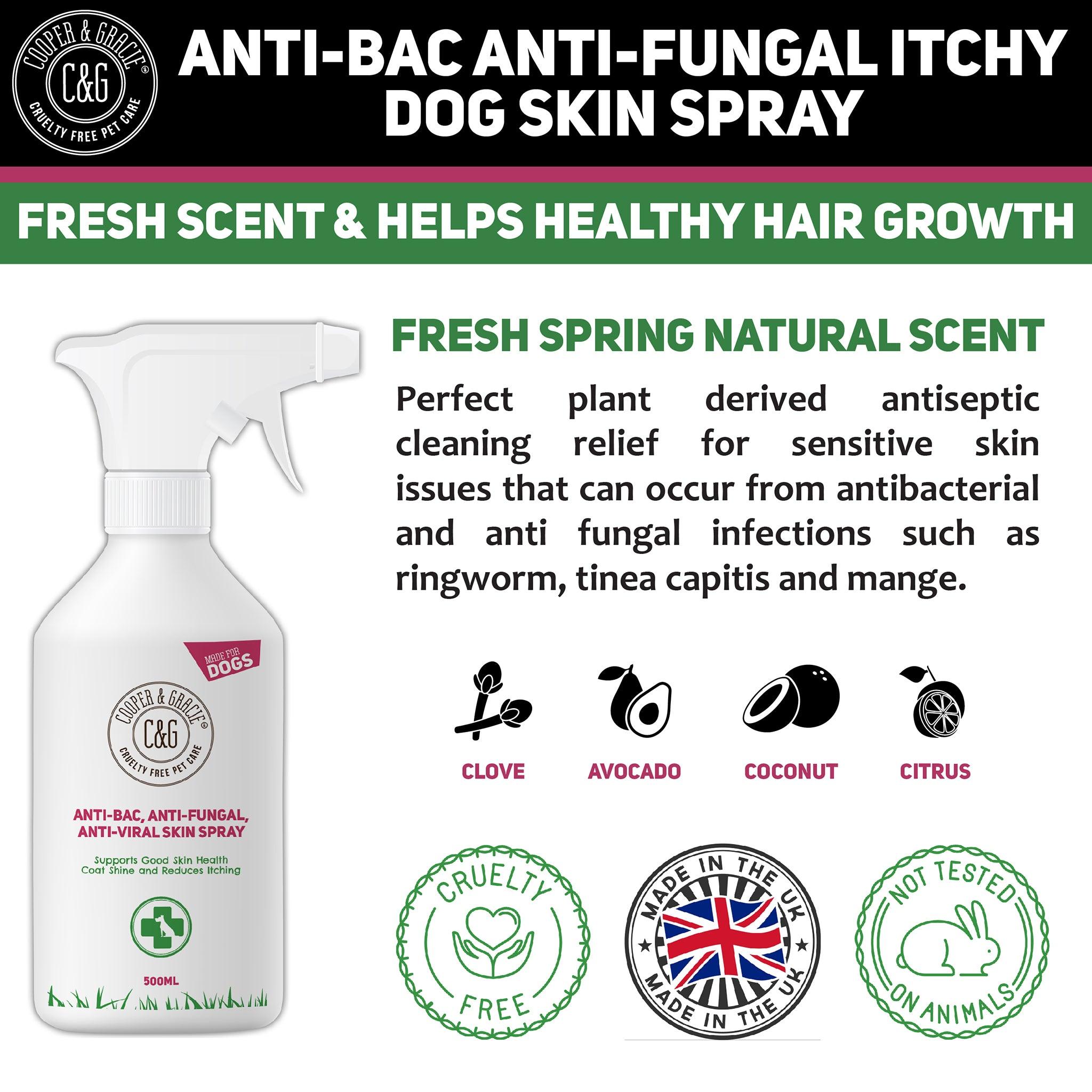 Anti-Itch Spray for Dogs - Cooper & Gracie™ Limited 