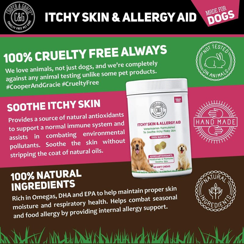 Anti-Itch Supplement for Dogs - Cooper & Gracie™ Limited 