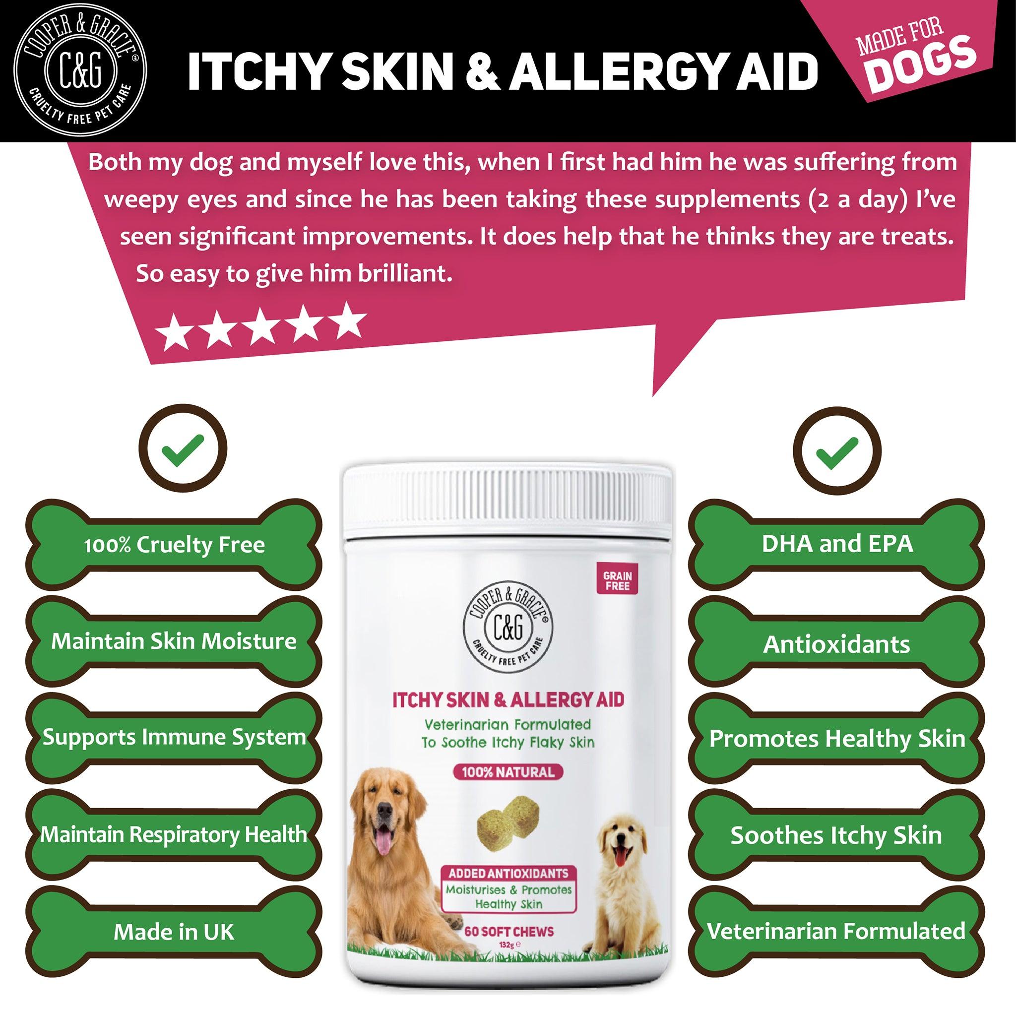 Anti-Itch Supplement for Dogs - Cooper & Gracie™ Limited 