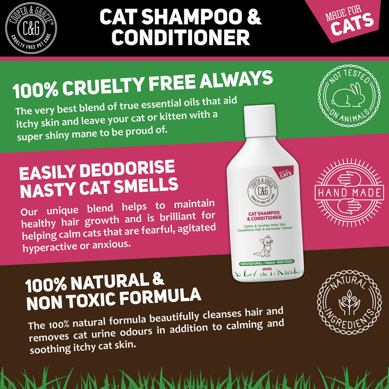 Cat Shampoo & Conditioner - Cooper & Gracie™ Limited 