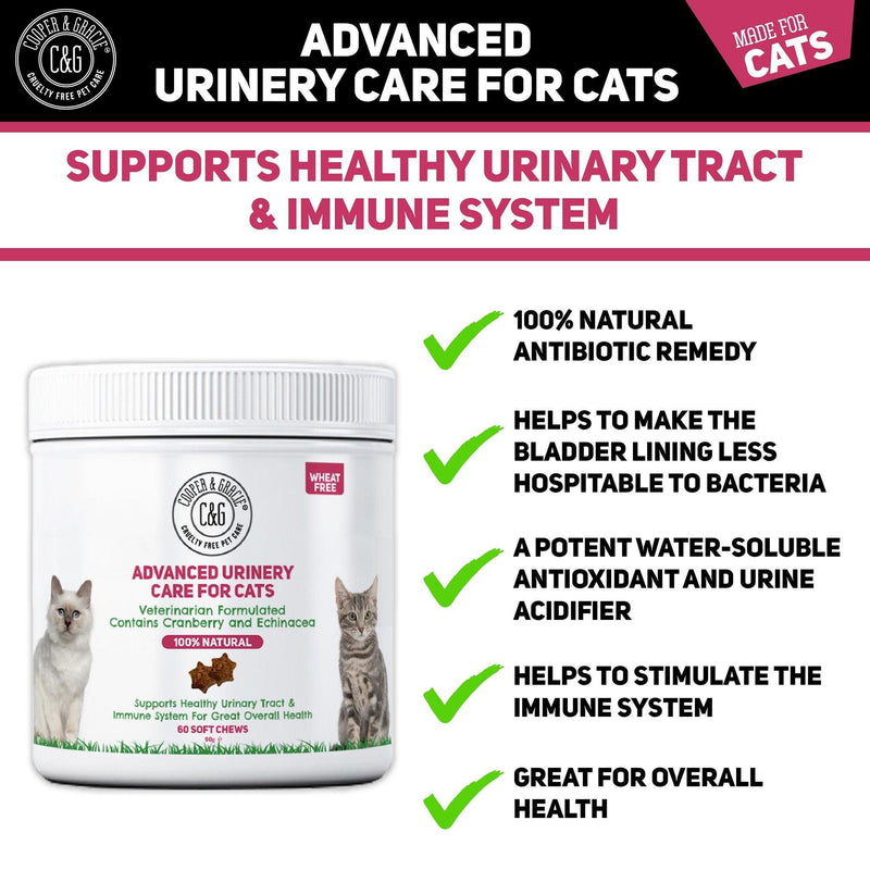 Cat Urinary Health Supplements - Cooper & Gracie™ Limited 