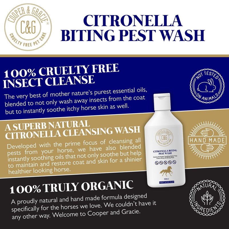 Citronella Wash for Horses - Cooper & Gracie™ Limited 