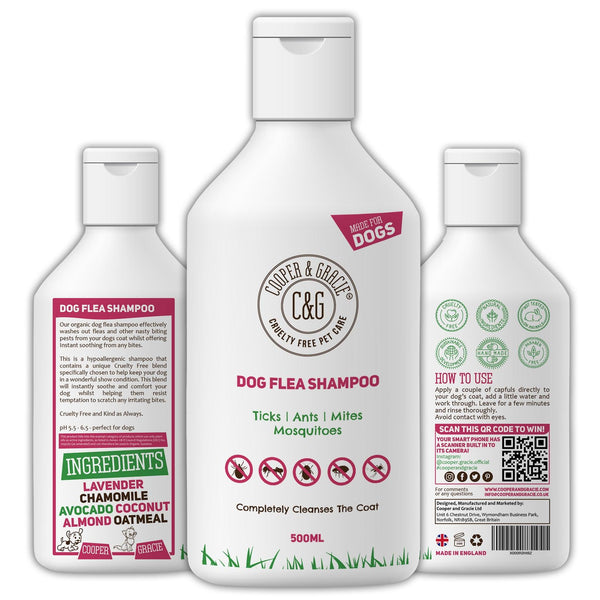 Organic flea outlet shampoo