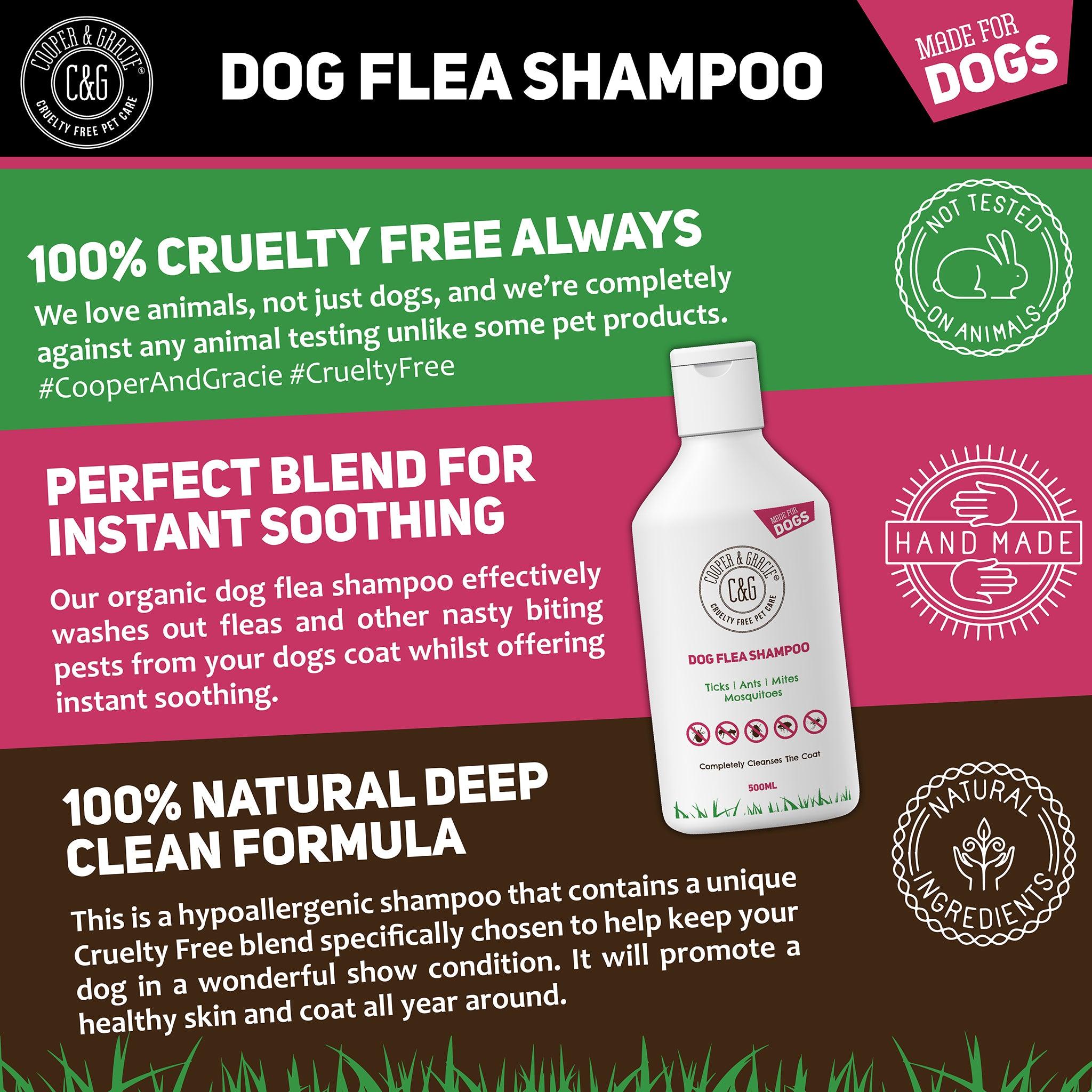 Flea and Tick Shampoo for Dogs - Cooper & Gracie™ Limited 
