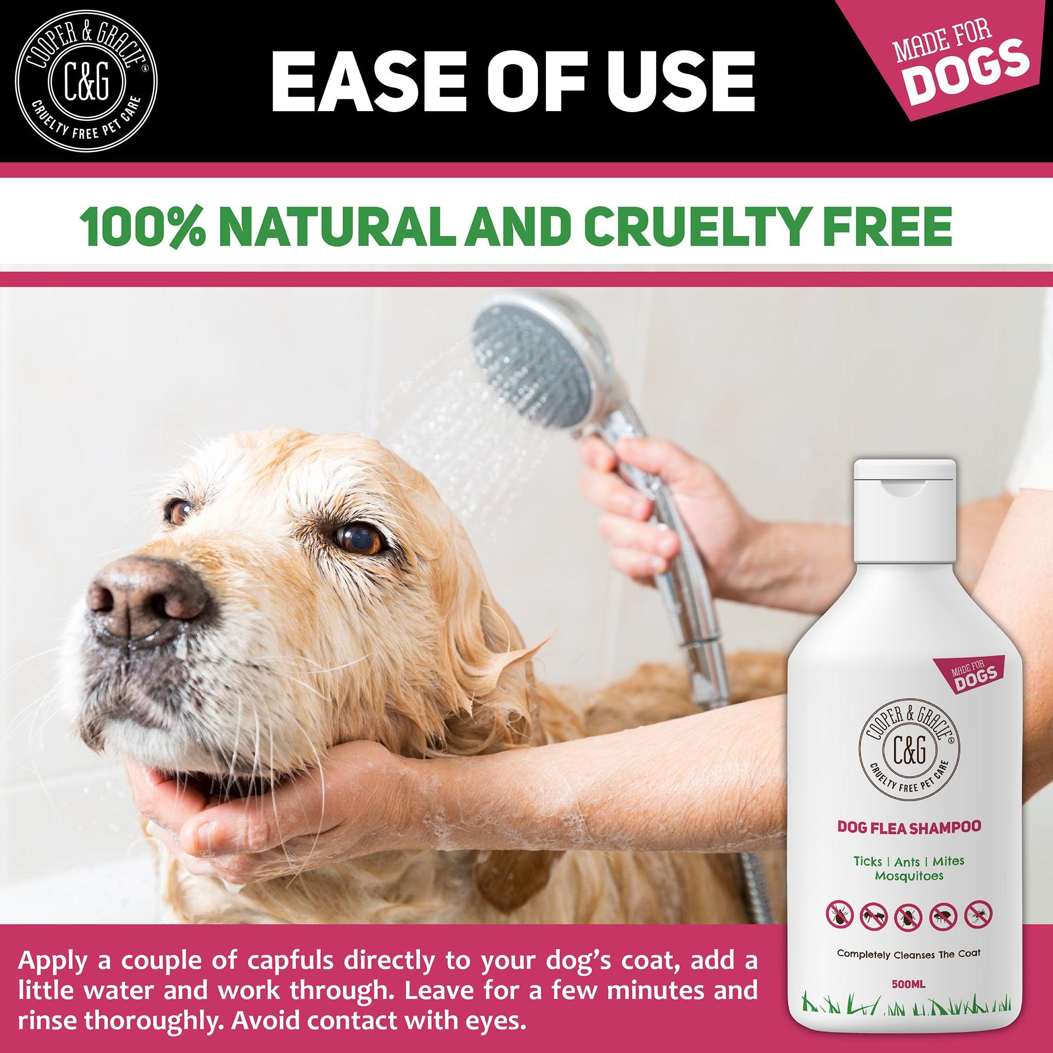 Cooper and gracie dog sales flea shampoo