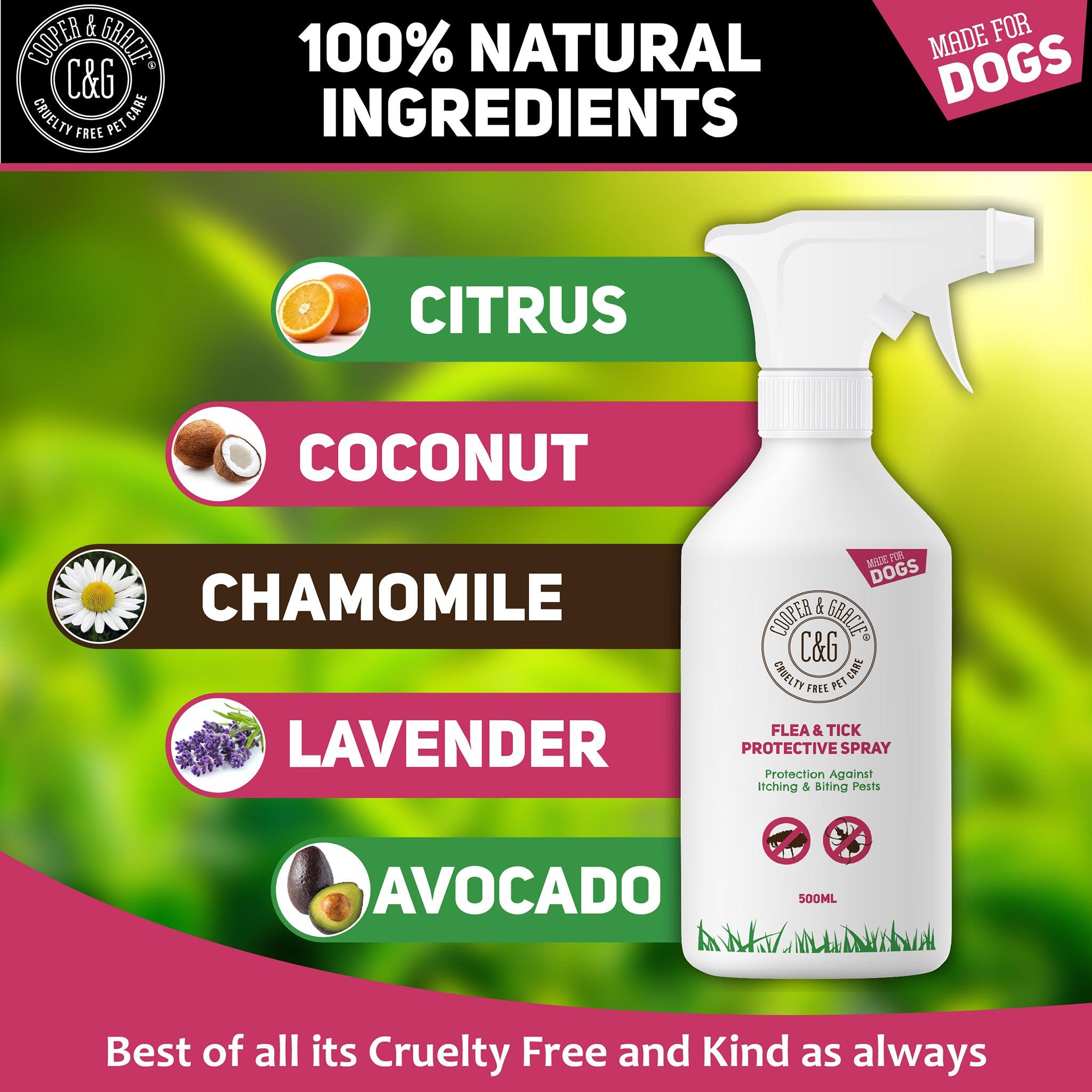 Best natural flea spray best sale for dogs