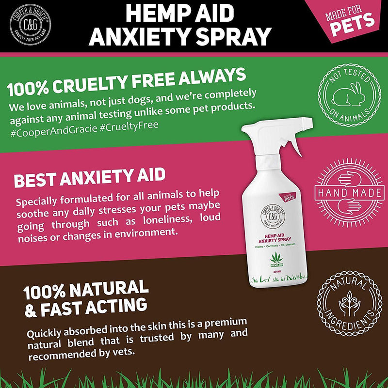 Hemp Pet Calming Spray - Cooper & Gracie™ Limited 