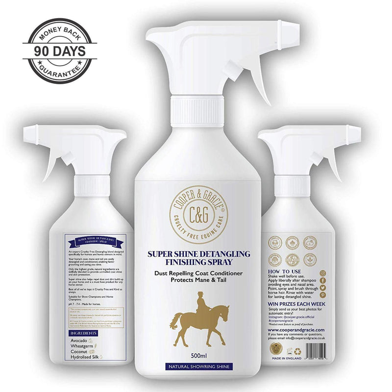 Horse Shine Detangler Spray - Cooper & Gracie™ Limited 