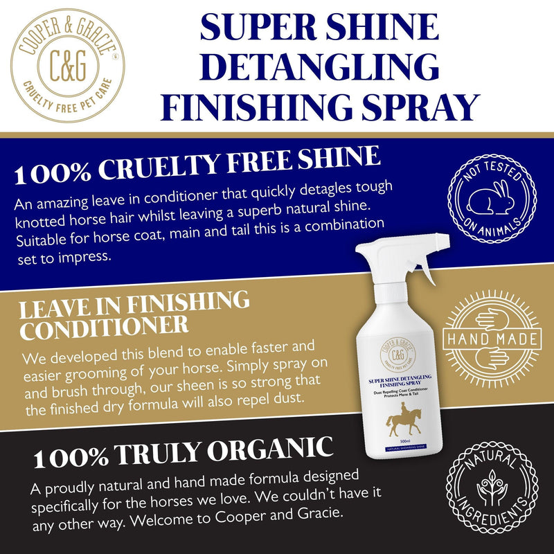 Coat Shine Spray- All Natural- Made from Essential Oils – Sport