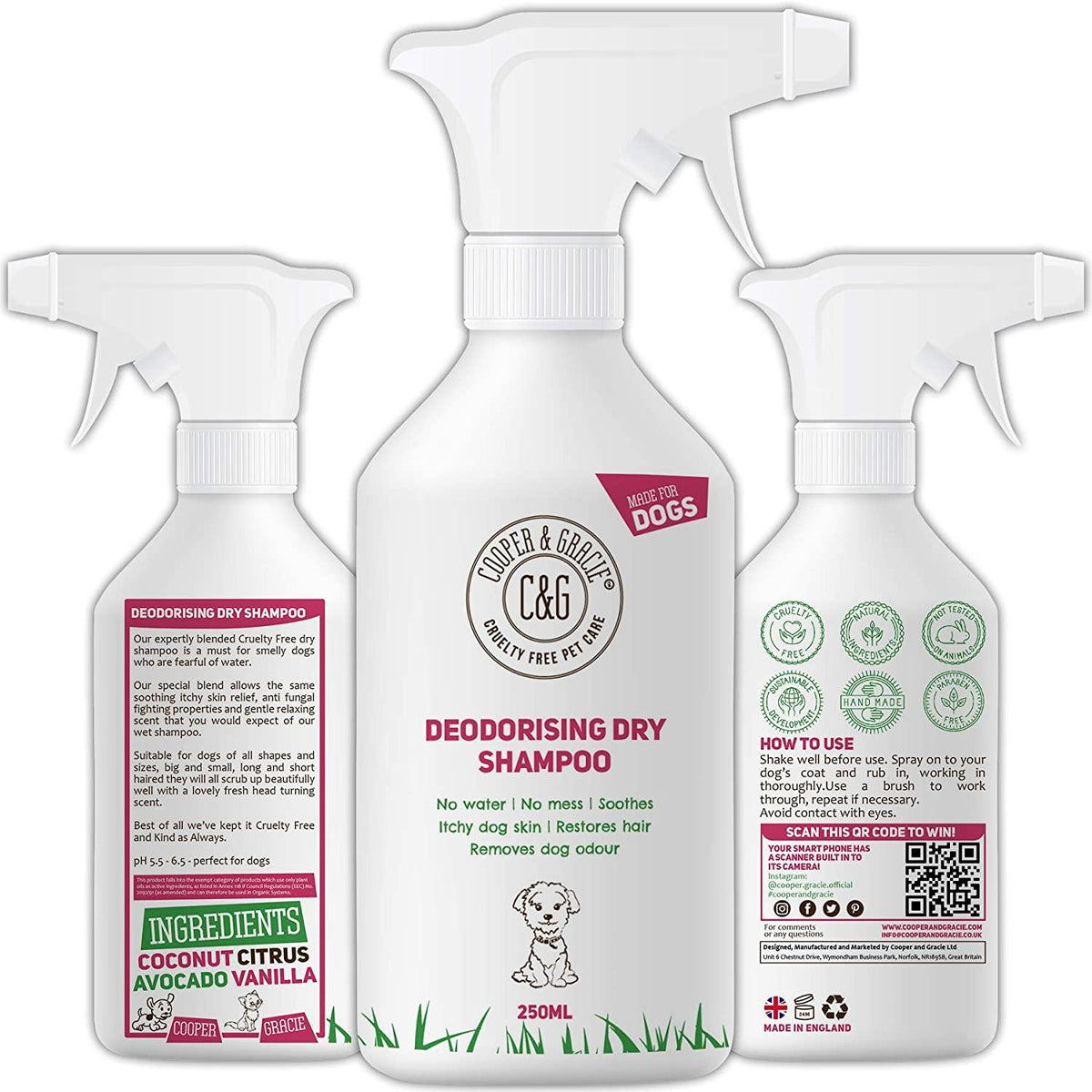 Dry Shampoo for Dogs with Dry Skin Cooper and Gracie