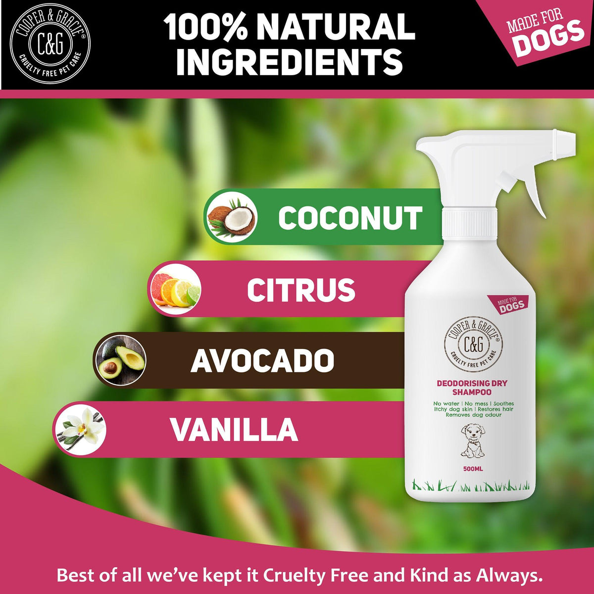 Dry shampoo for dogs with dry skin hotsell