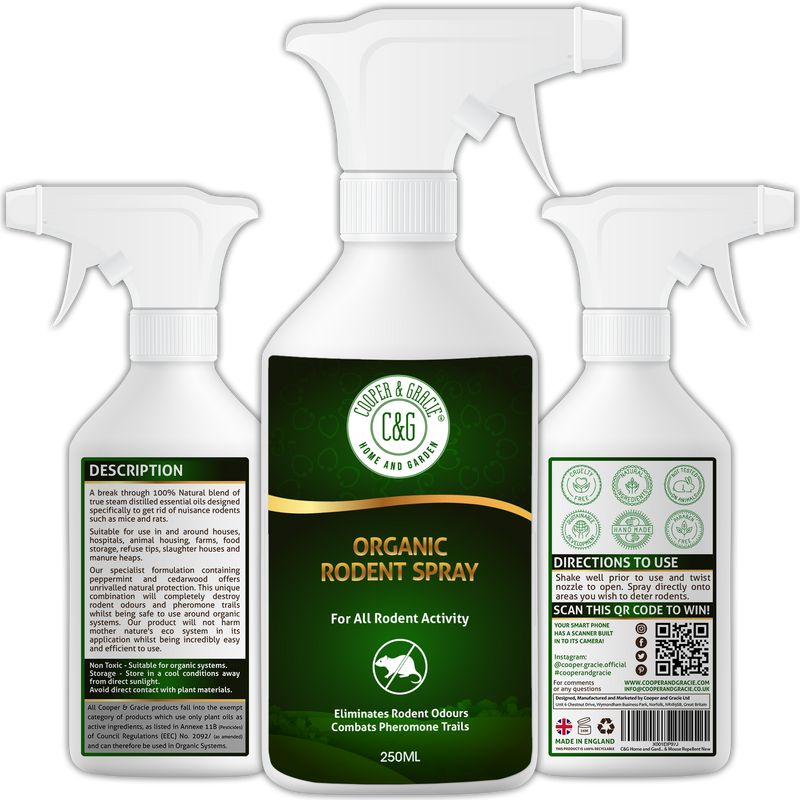 Natural Rodent Repellent & Odour Remover 500ml