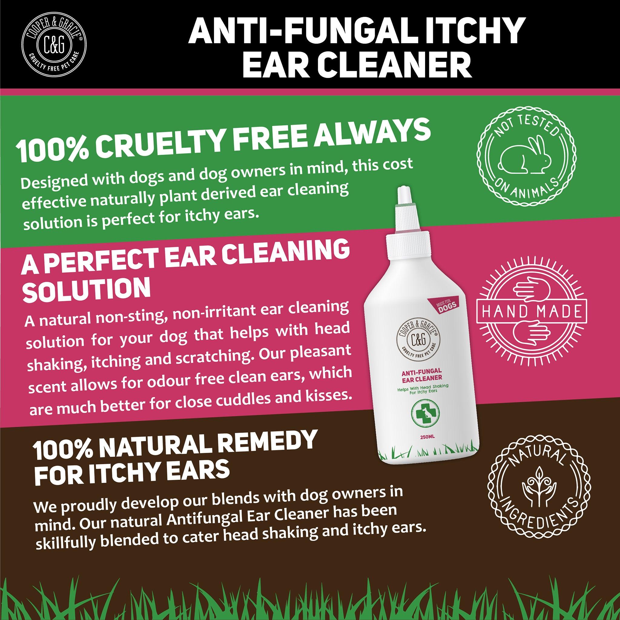 Natural Ear Cleaner for Dogs - Cooper & Gracie™ Limited 