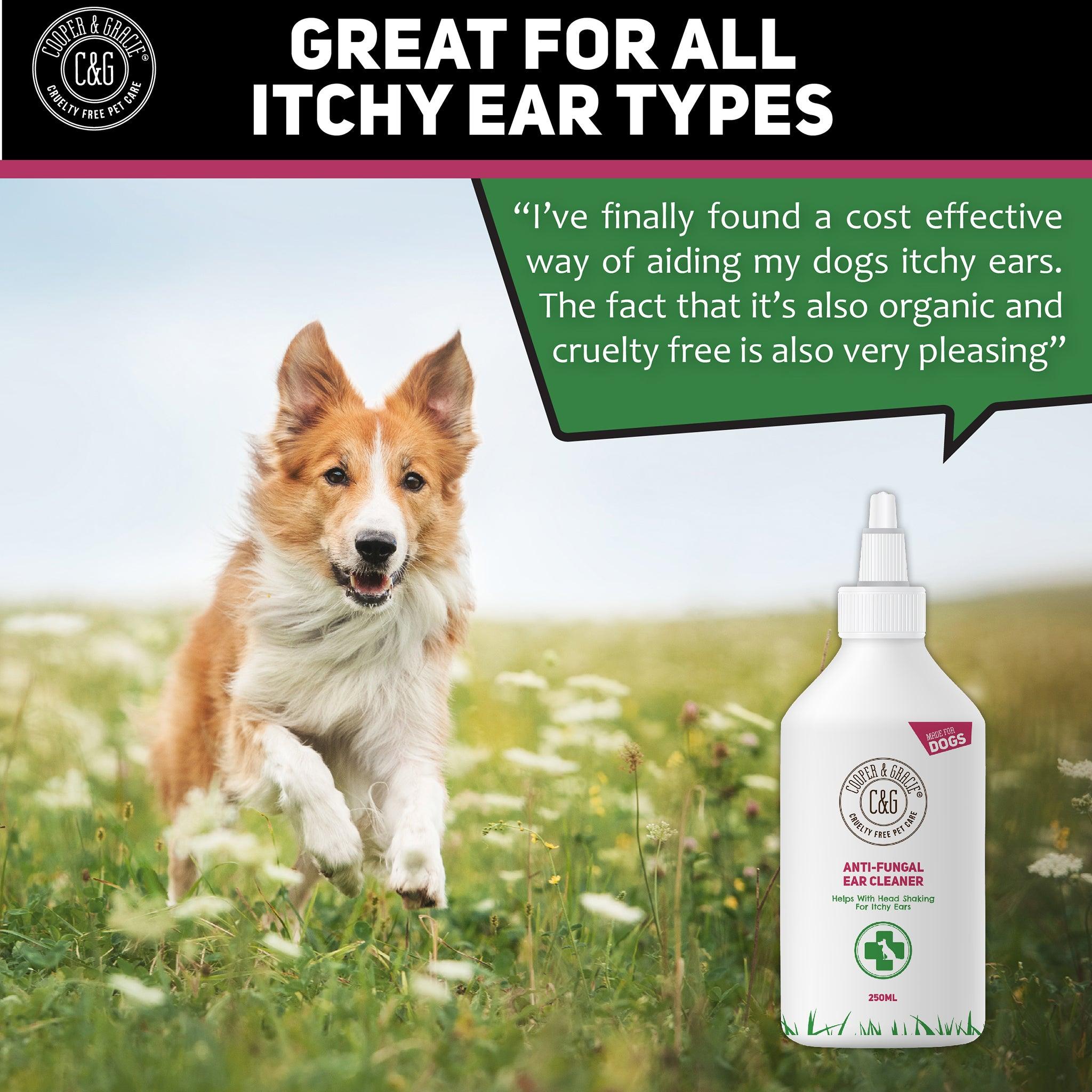 Natural Ear Cleaner for Dogs - Cooper & Gracie™ Limited 