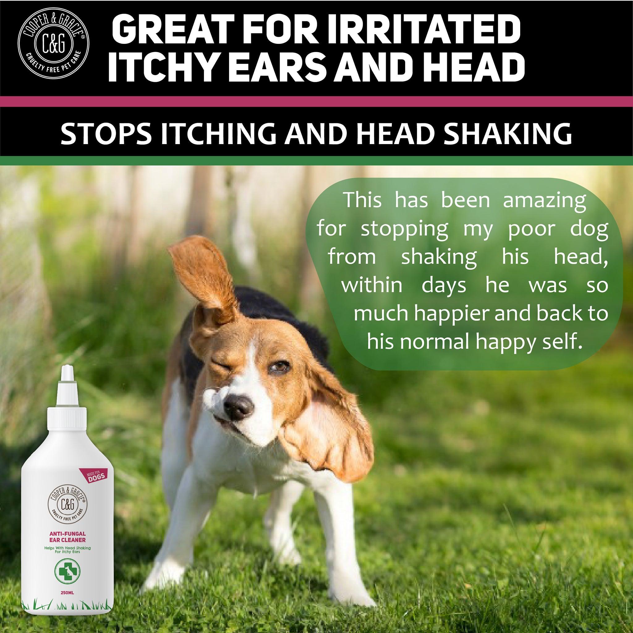 Antifungal ear 2024 cleaner for dogs