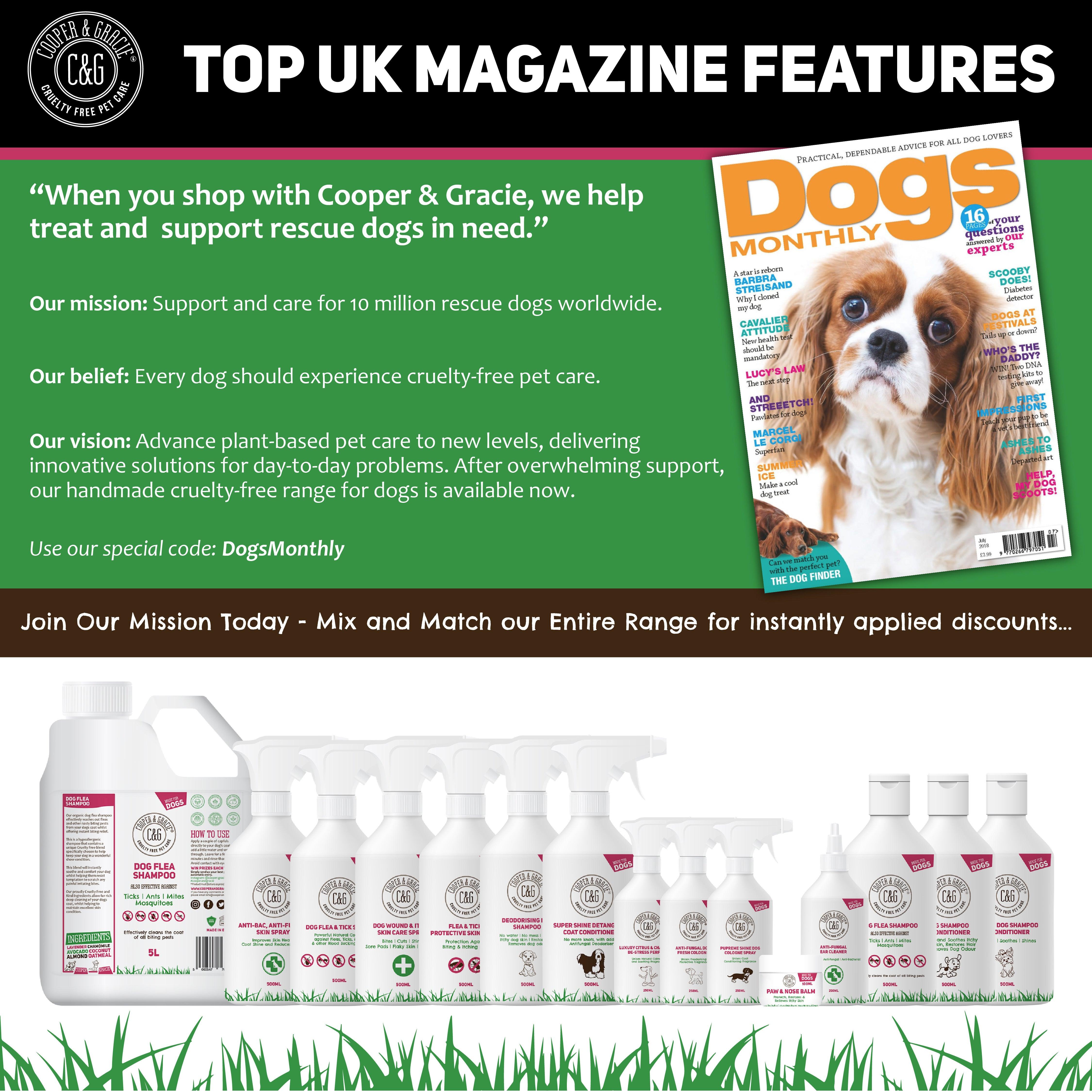 Natural Ear Cleaner for Dogs - Cooper & Gracie™ Limited 