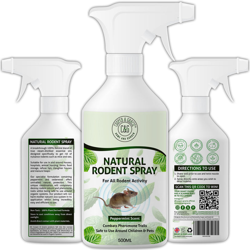 Natural Rodent Repellent & Odour Remover 500ml