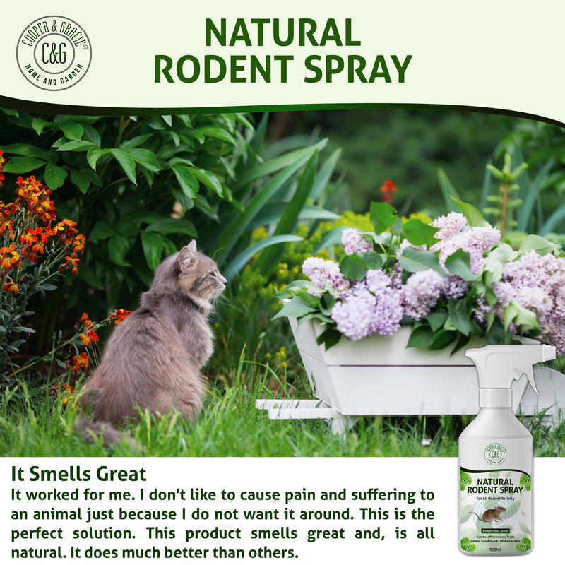 Natural Rodent Repellent & Odour Remover 500ml