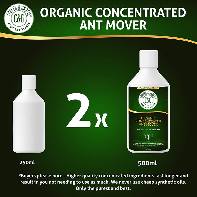Organic Concentrated Ant Mover 500ml - Cooper & Gracie™ Limited