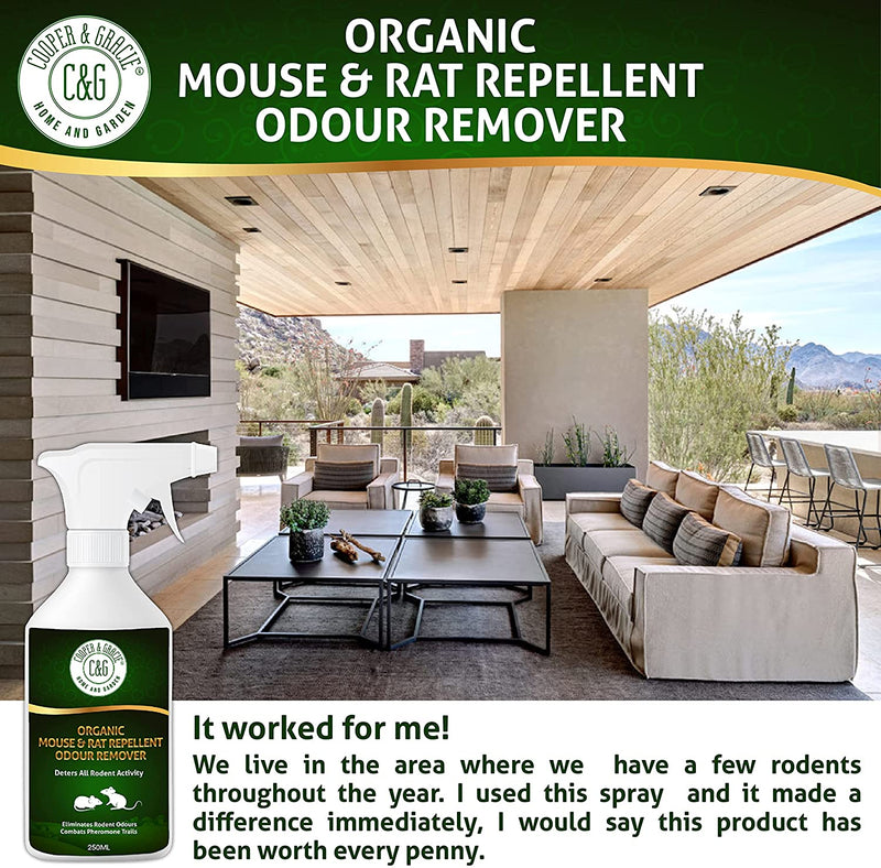 Organic Mouse & Rat Repellent - Cooper & Gracie™ Limited 