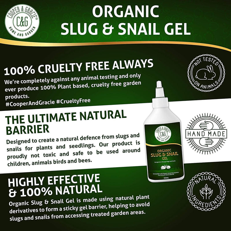 Organic Slug and Snail Defence Gel - Cooper & Gracie™ Limited 