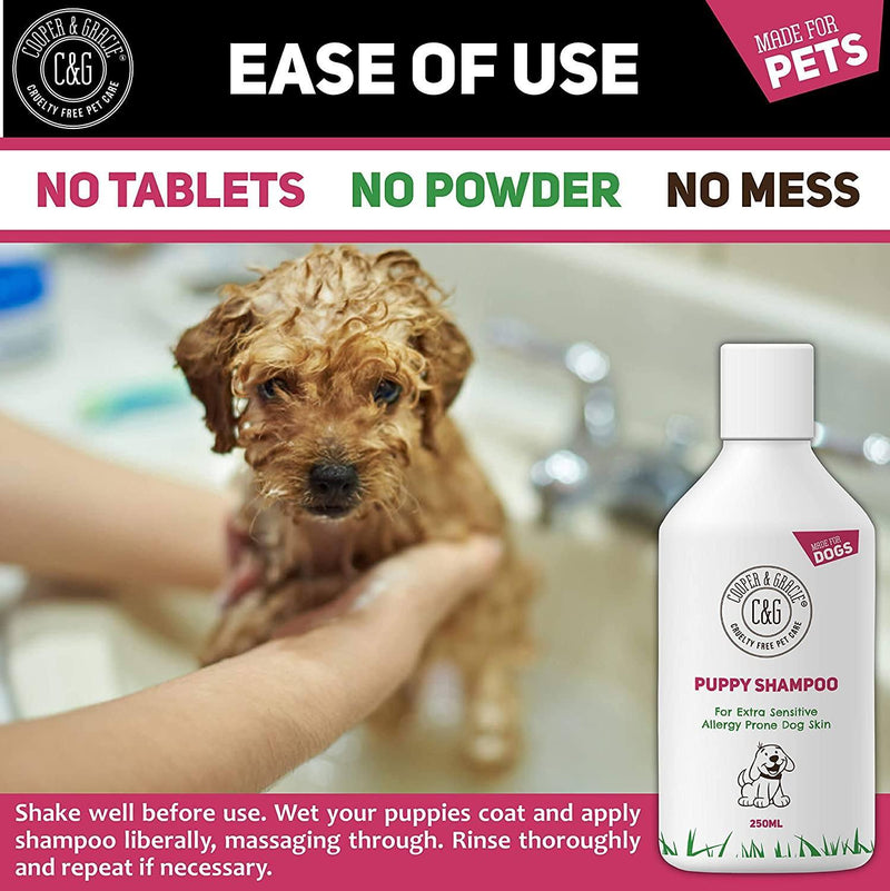 Puppy Shampoo - Anti Itch for Sensitive Skin - Cooper & Gracie™ Limited 