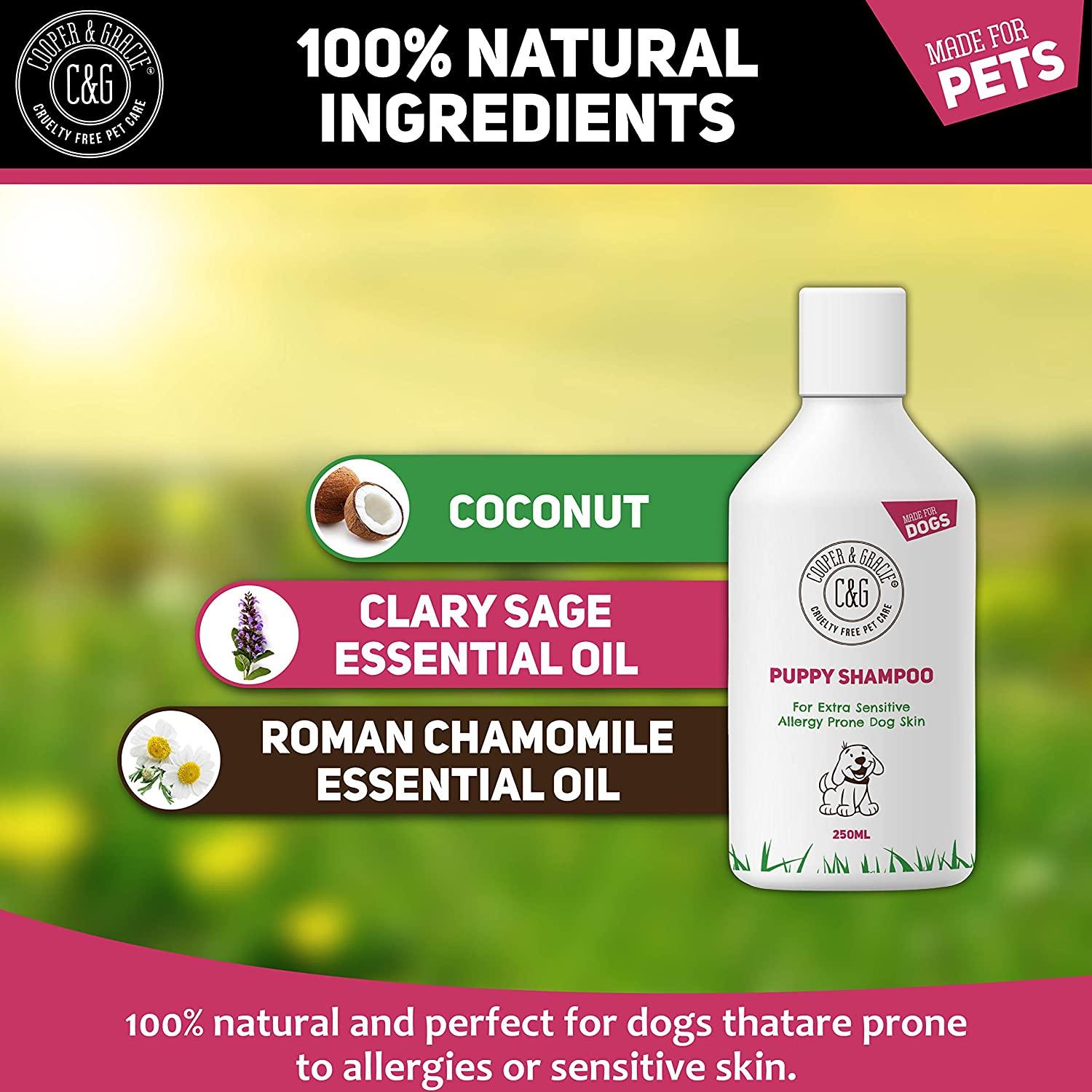 Puppy Shampoo - Anti Itch for Sensitive Skin - Cooper & Gracie™ Limited 
