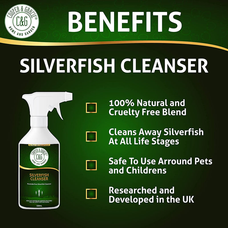 Silverfish Cleanser Spray - Cooper & Gracie™ Limited 