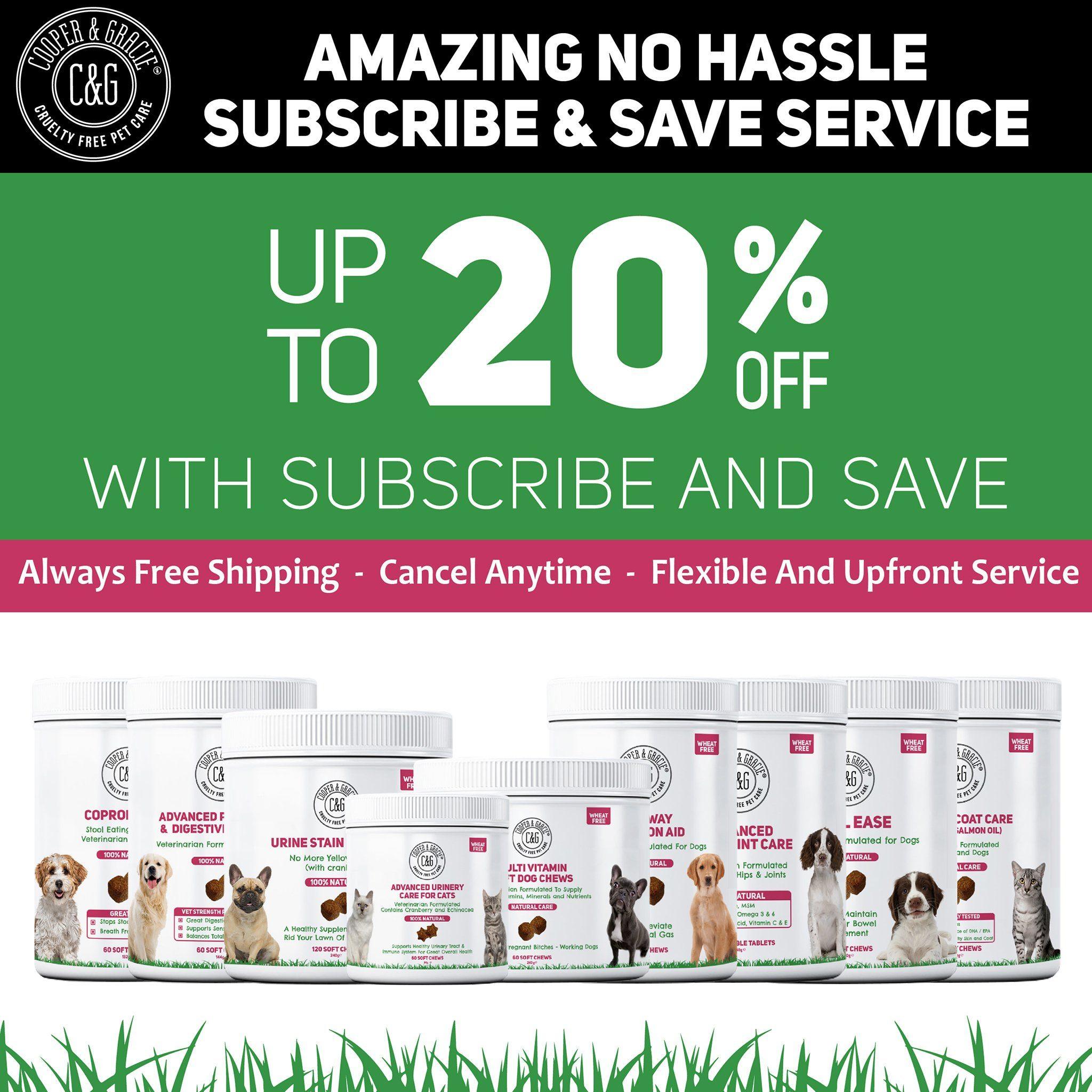 Stool Ease for Dogs 60 Soft Chews - Cooper & Gracie™ Limited
