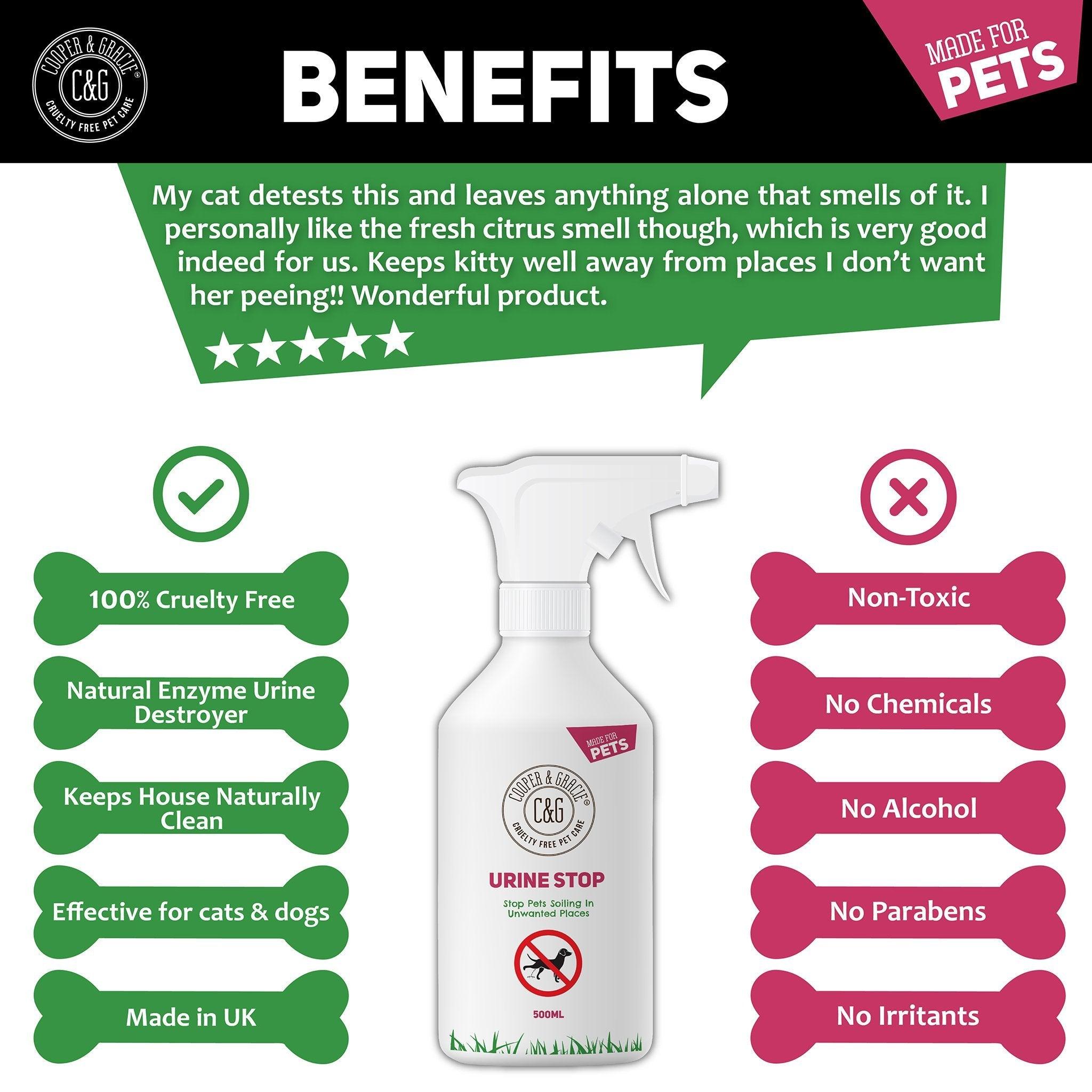 Best anti on sale cat pee spray