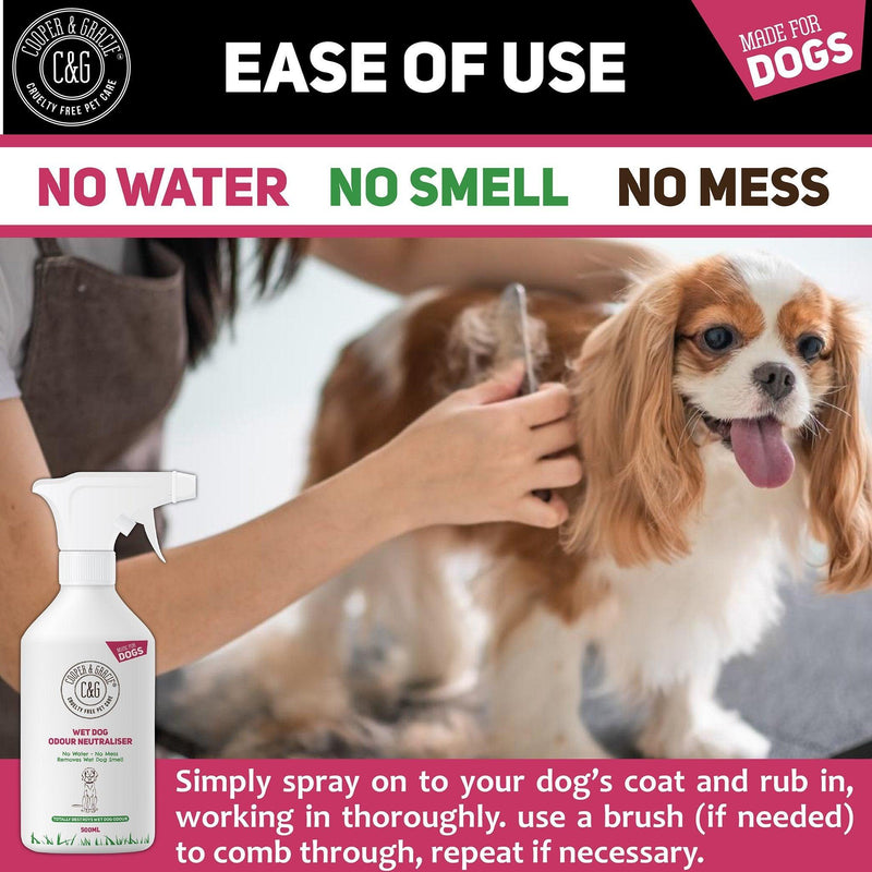 Wet Dog Odour Neutraliser Deodorant Spray - Cooper & Gracie™ Limited 