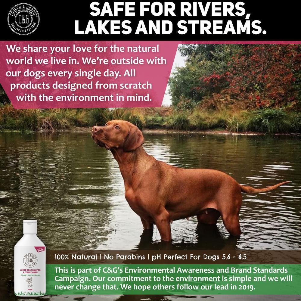 White Coat Dog Shampoo and Conditioner - Cooper & Gracie™ Limited 