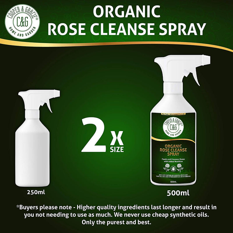 Organic Rose Cleanse Spray Quick Rose Insect Cleansing (4571052638263)