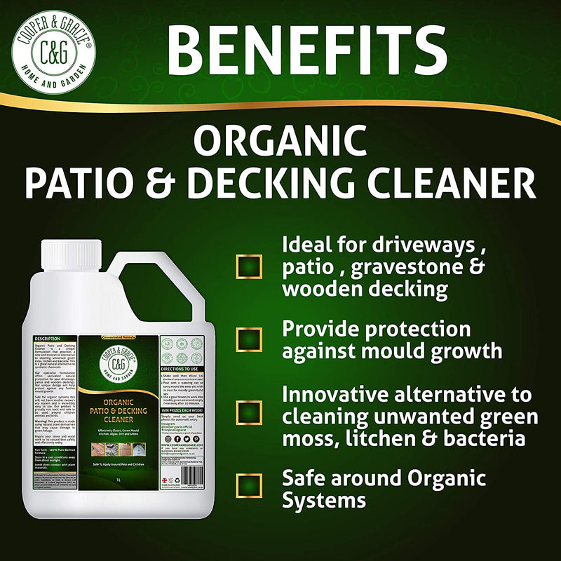 Pet Friendly Patio and Decking Cleaner – Plant Based