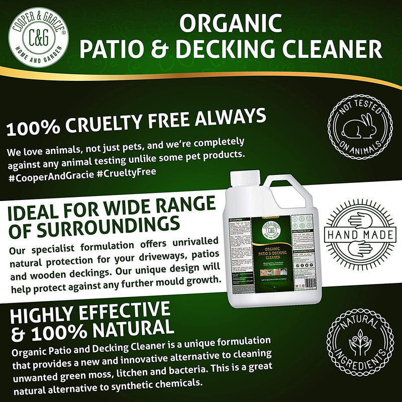 Pet Friendly Patio and Decking Cleaner – Plant Based