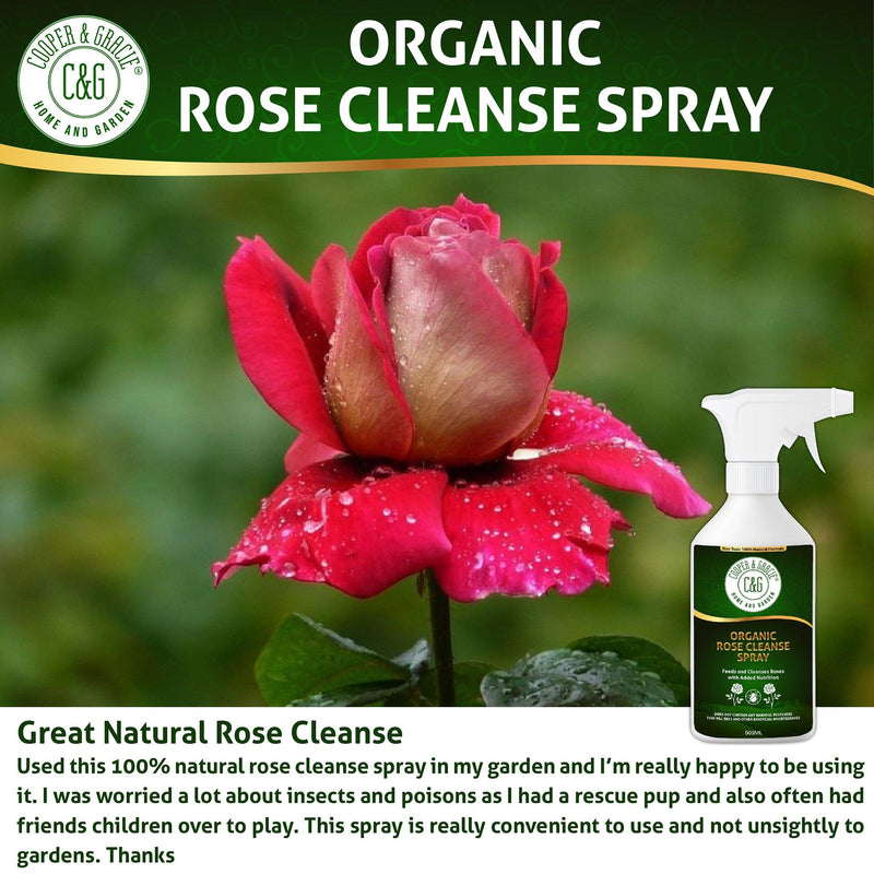Organic Rose Cleanse Spray Quick Rose Insect Cleansing (4571052638263)